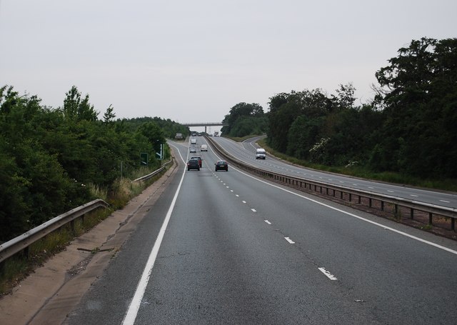 File:A11, northbound - geograph.org.uk - 3768271.jpg