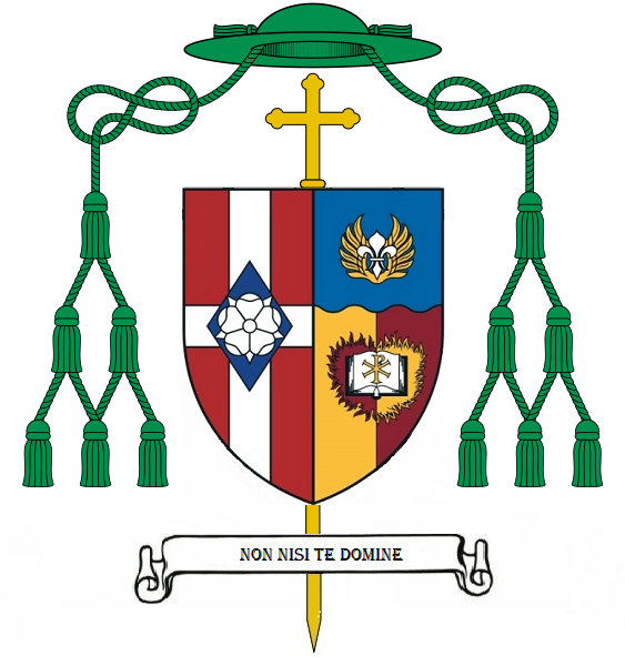 File:Coat of Arms of Robert Barron (Winona-Rochester).png
