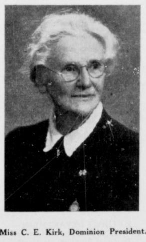 <span class="mw-page-title-main">Cybele Kirk</span> New Zealand temperance and welfare worker, suffragist and teacher