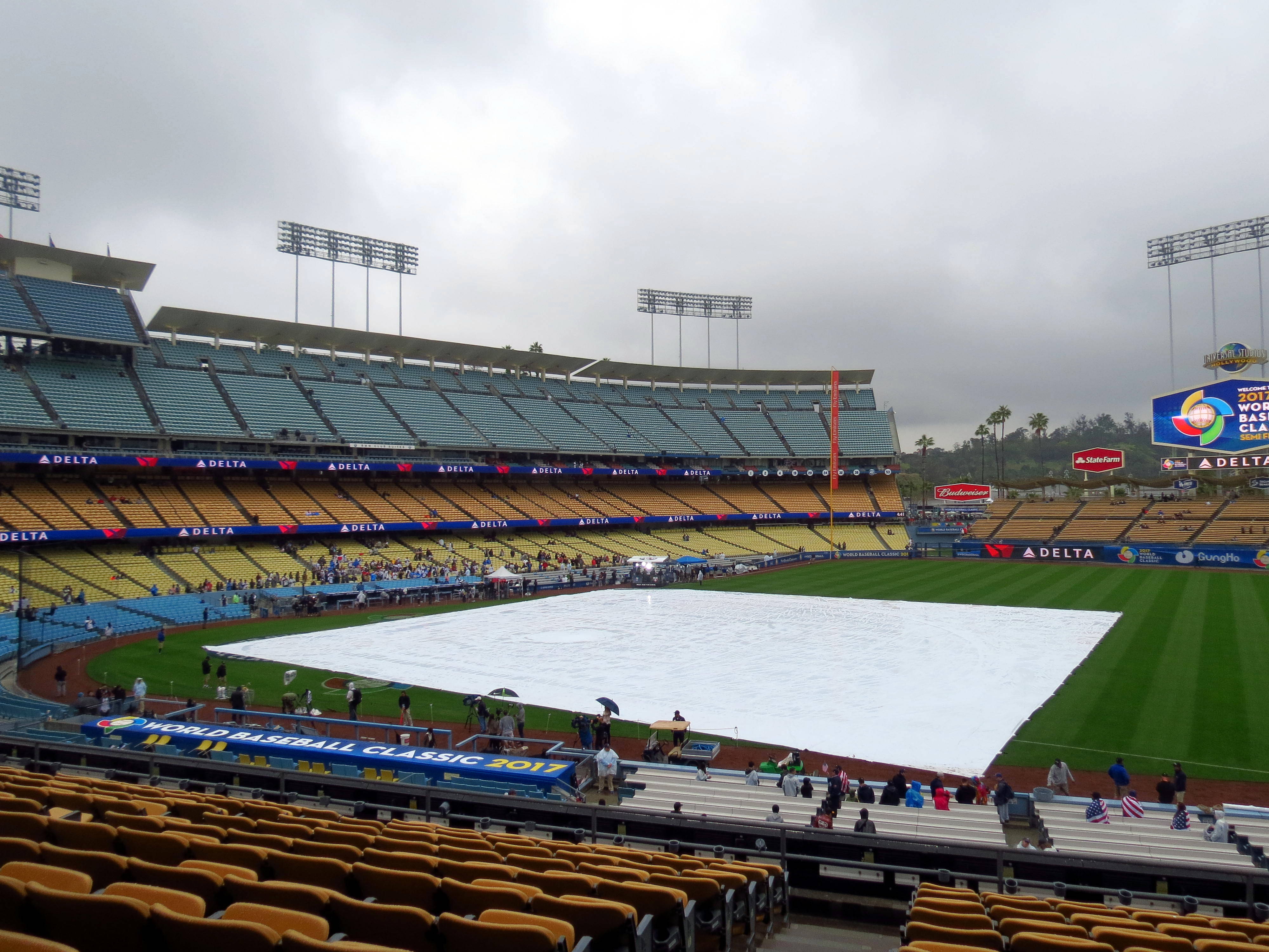 Section 41 at Dodger Stadium 