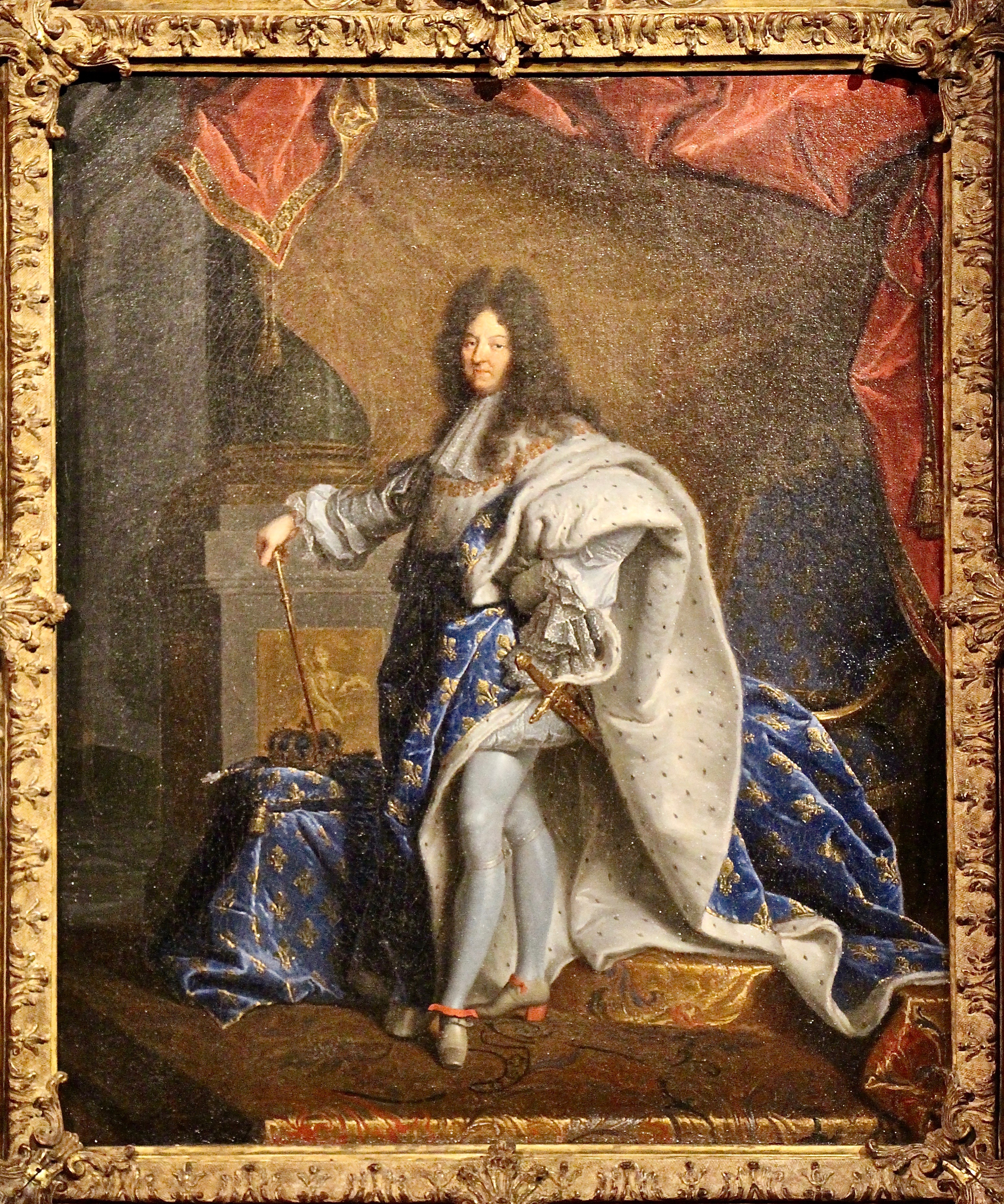 1701 – Hyacinthe Rigaud, Louis XIV