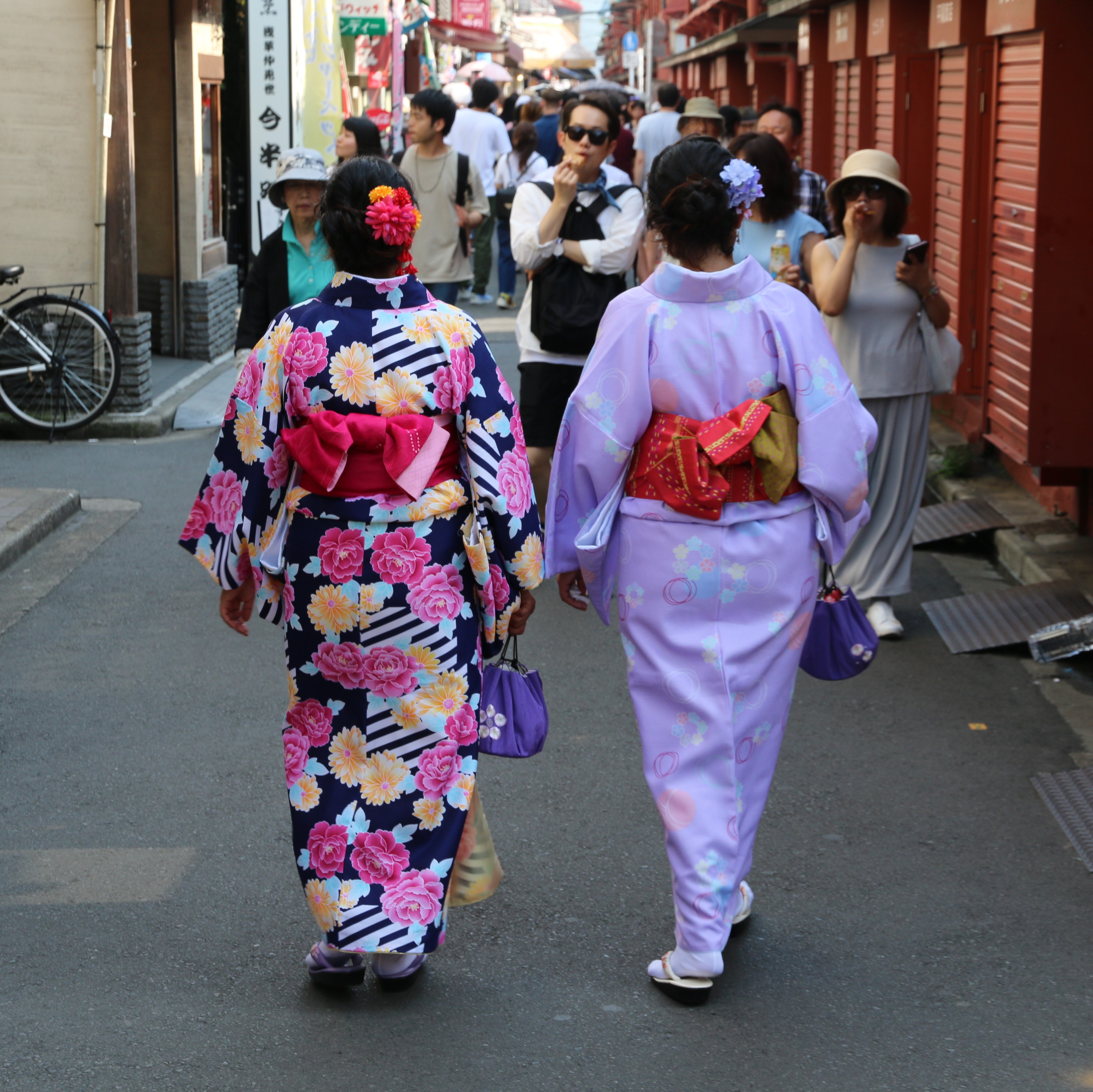 Purple Geisha Kimono women's Kimono