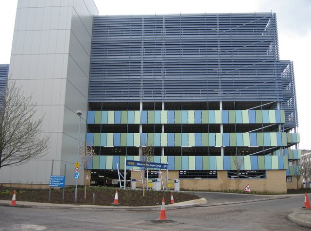 File:Main Hospital Car Park - geograph.org.uk - 766418.jpg