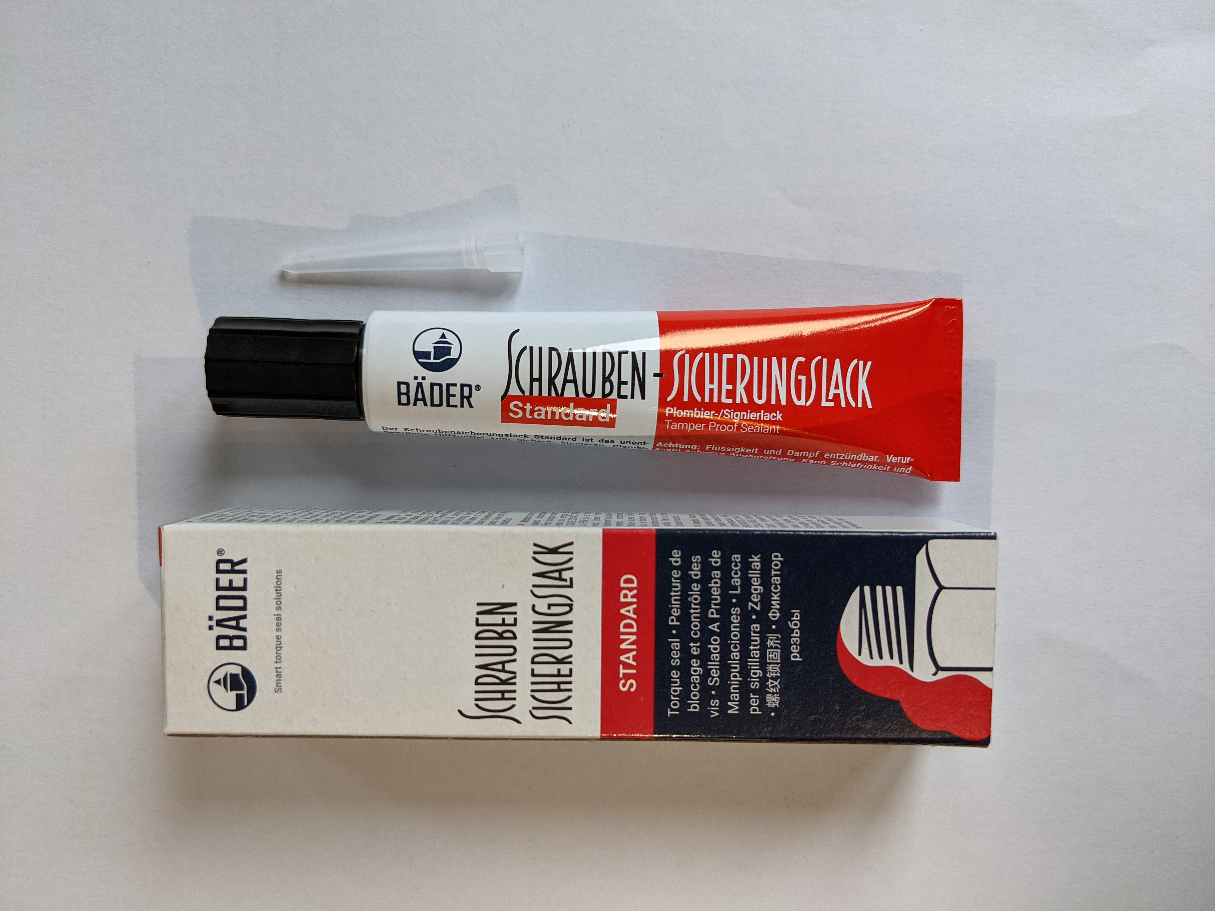 Pro-Seal Schraubenkleber 6 ml, rot 