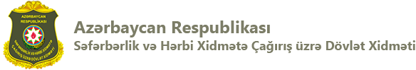 Səfərbərlik logo. Herbi Xidmete cagiris logo. Qanunvericilik logo.