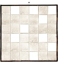 A model of the grating employed in creating and reading the cipher in the novel Sandorf Grating.jpg