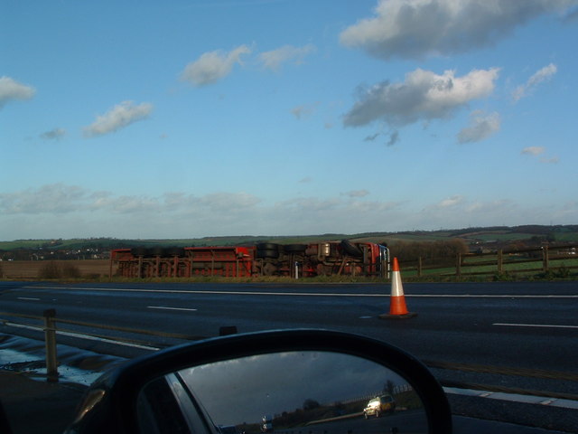 File:Severe Storms On The Motorways - geograph.org.uk - 314960.jpg