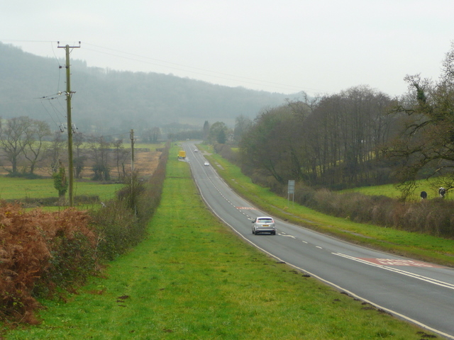 A468 road