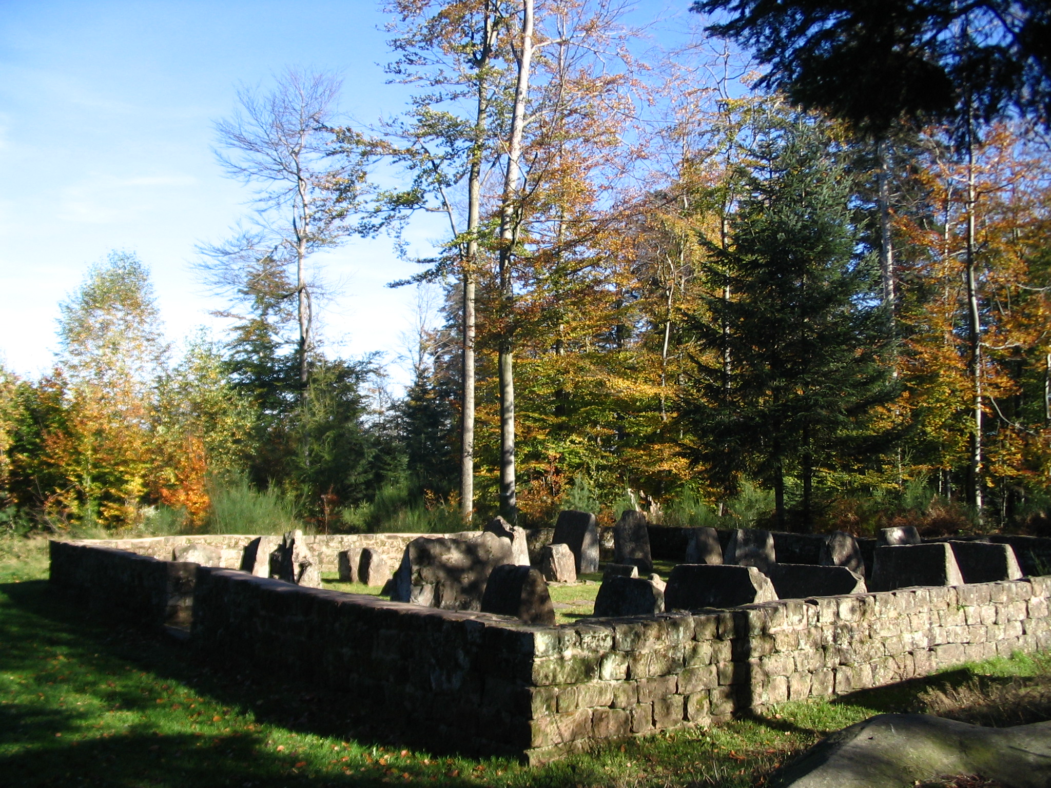 CIMETIÈRE GALLO-ROMAIN  France Grand Est Moselle Walscheid 57870