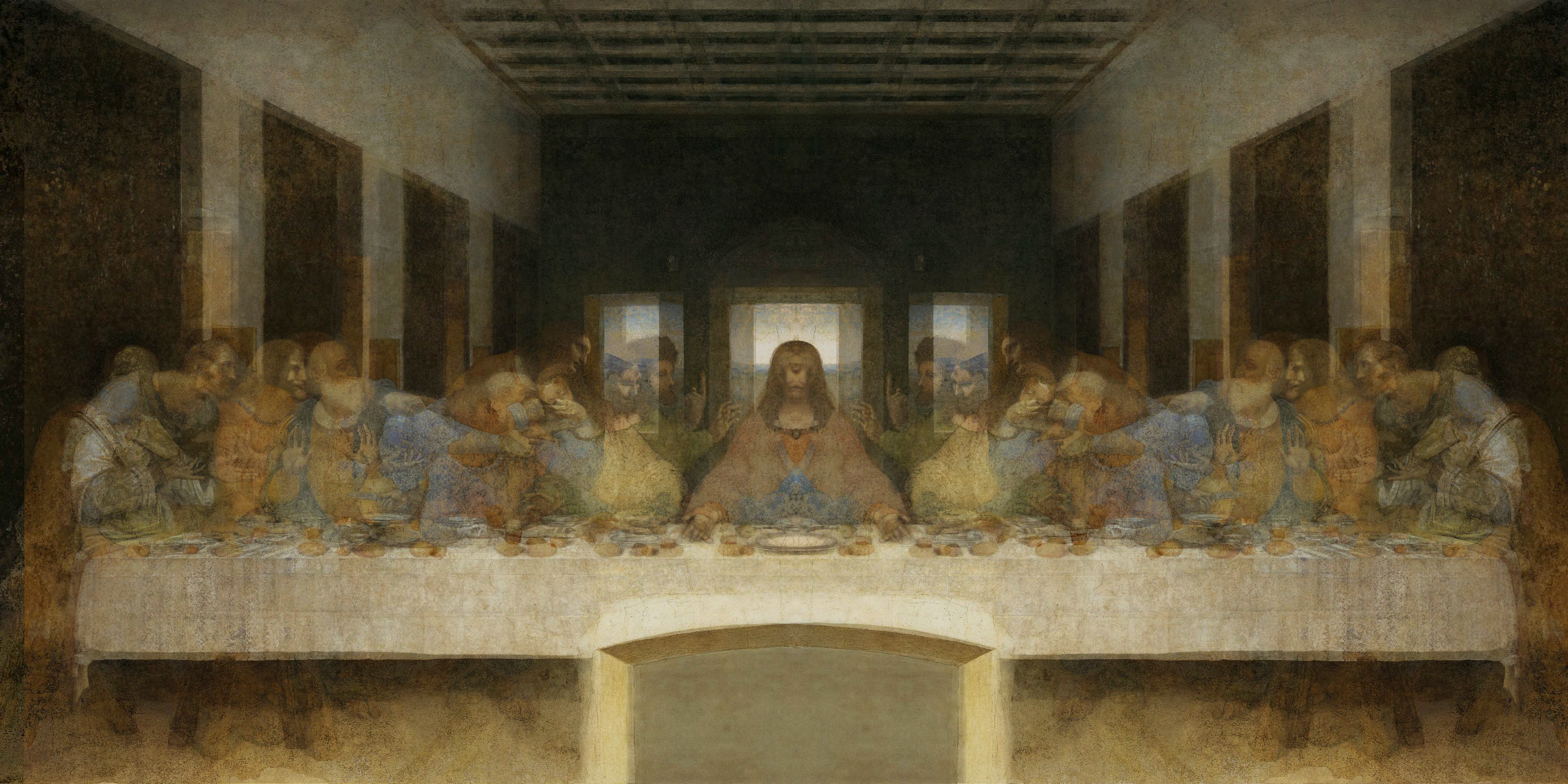 da vinci mirror paintings