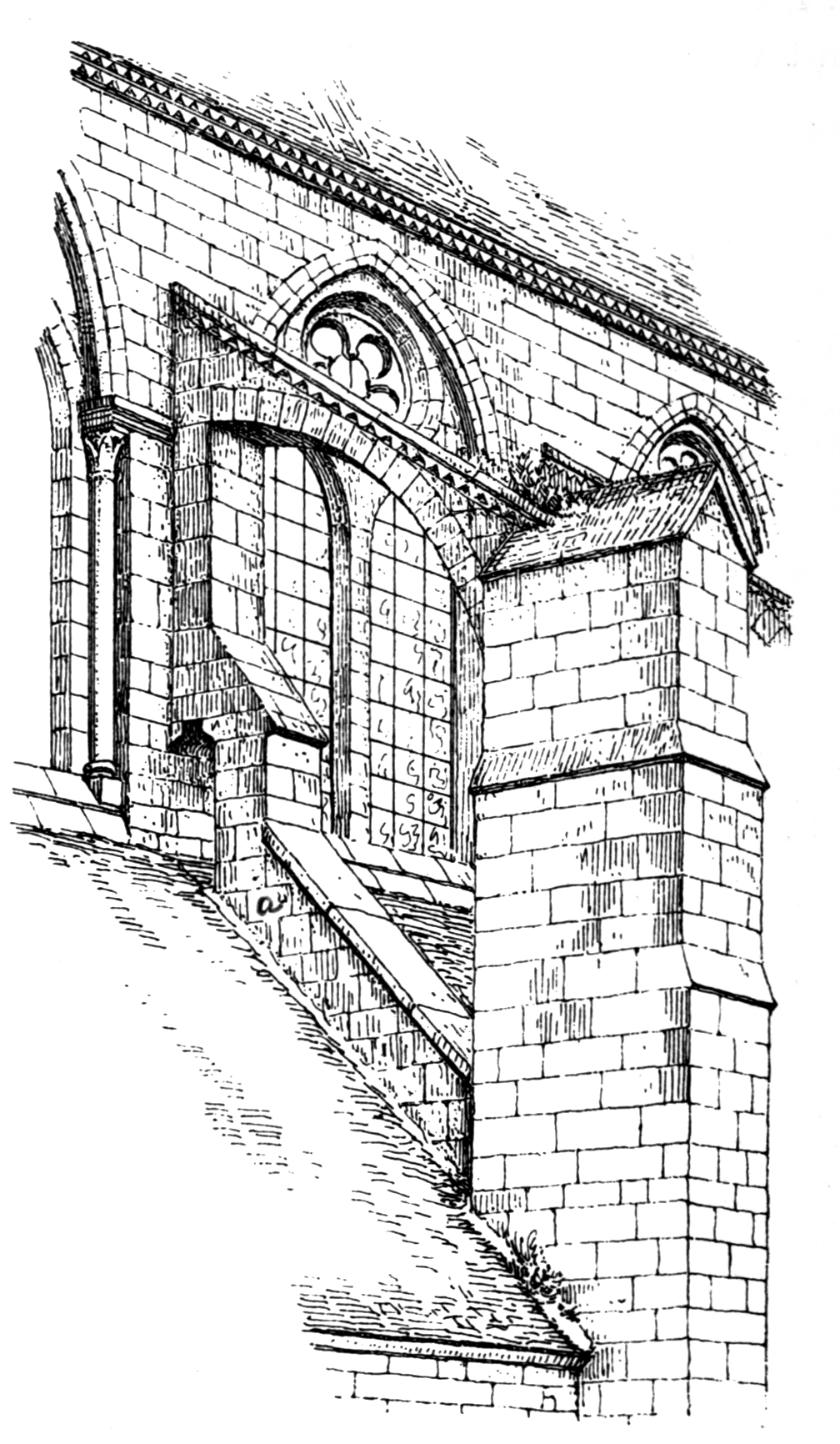 flying buttress diagram