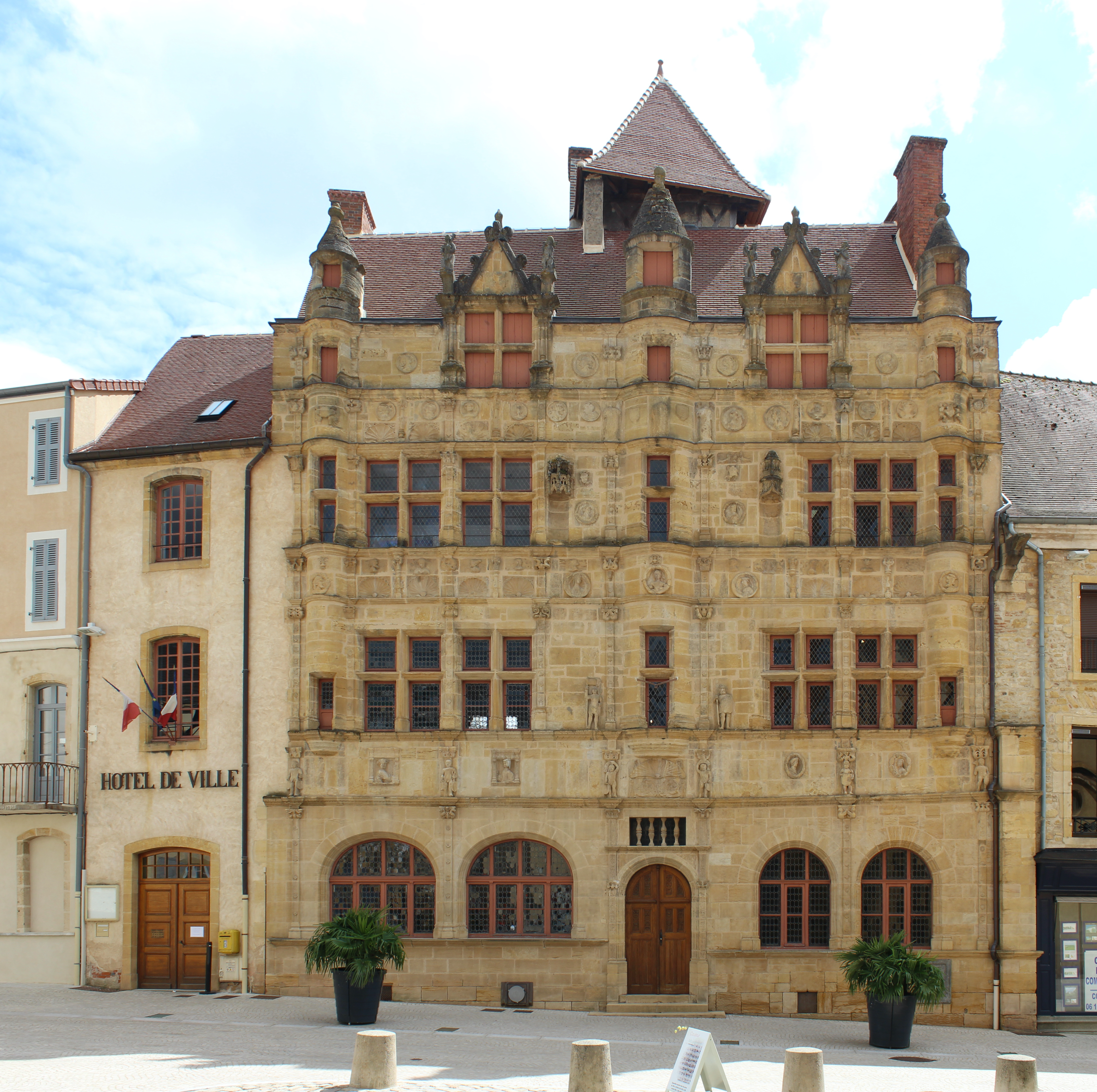 Hôtel de Ville de Paray-le-Monial  France Bourgogne-Franche-Comté Saône-et-Loire Paray-le-Monial 71600