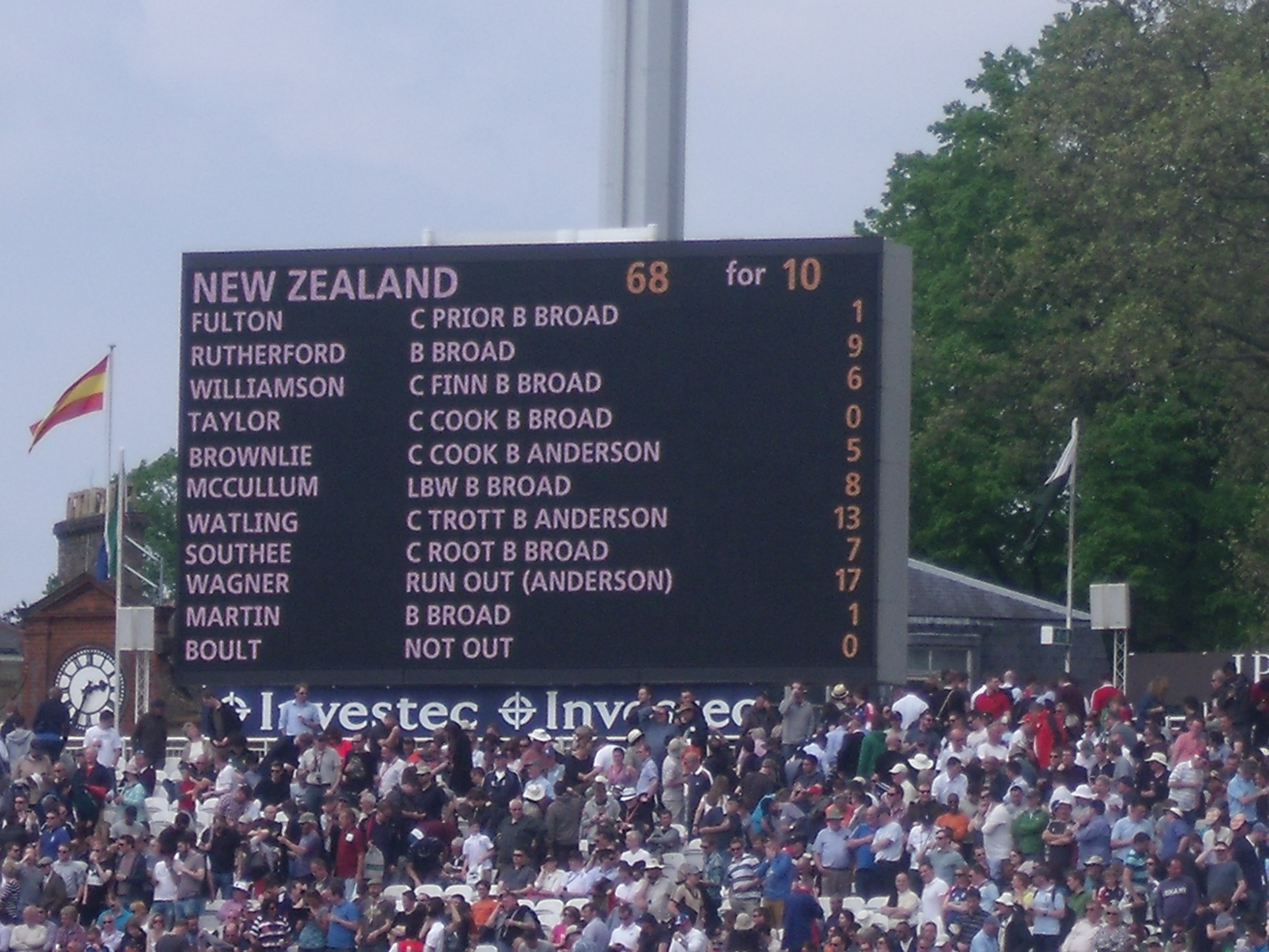 File:Lords Test Match, England v NZ Score Board.jpg - Wikipedia