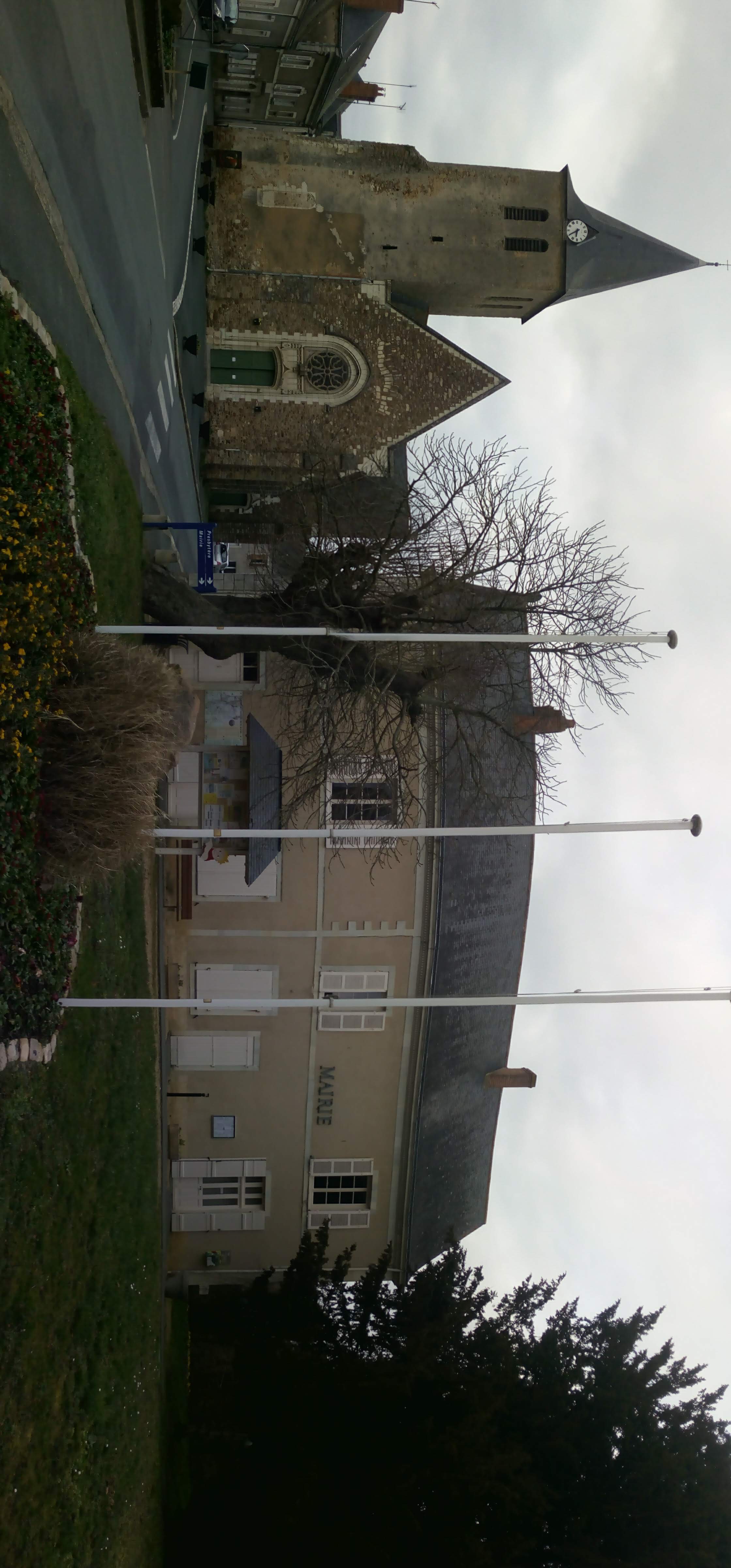 EGLISE SAINT HILAIRE D'ETRICHÉ  France Pays de la Loire Maine-et-Loire Étriché 49330