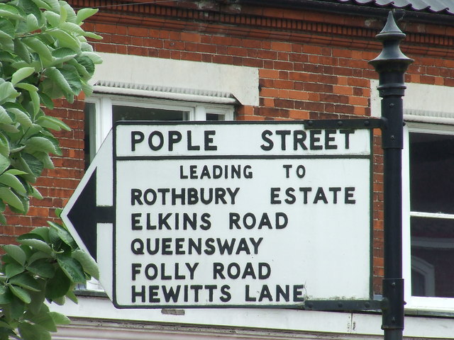 File:Old direction sign - geograph.org.uk - 828020.jpg