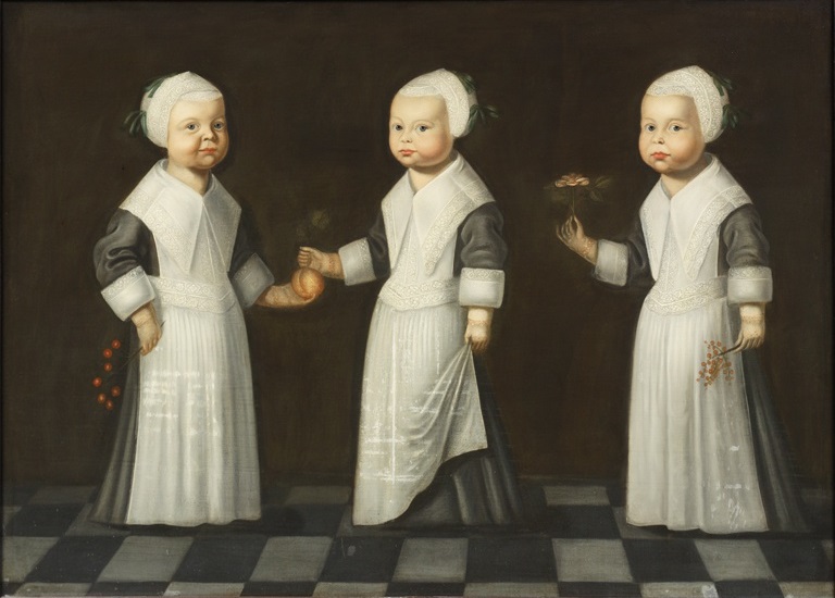 File:Portrait of the De Reuver Triplets Northern Netherlandisg School Centraal Museum 2351.jpg