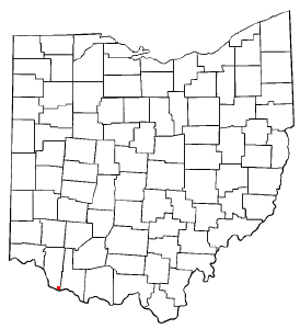 Locatie van Utopia, Ohio