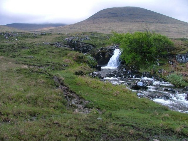 File:Waterfall, Abhainn na h-Uamha - geograph.org.uk - 181530.jpg