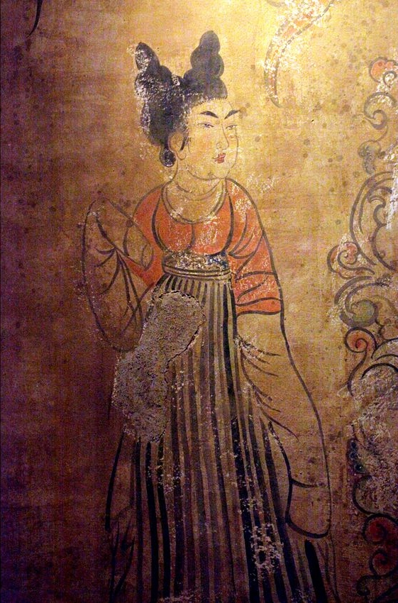 File:韋貴妃墓雙螺髻女侍圖.jpg - Wikimedia Commons