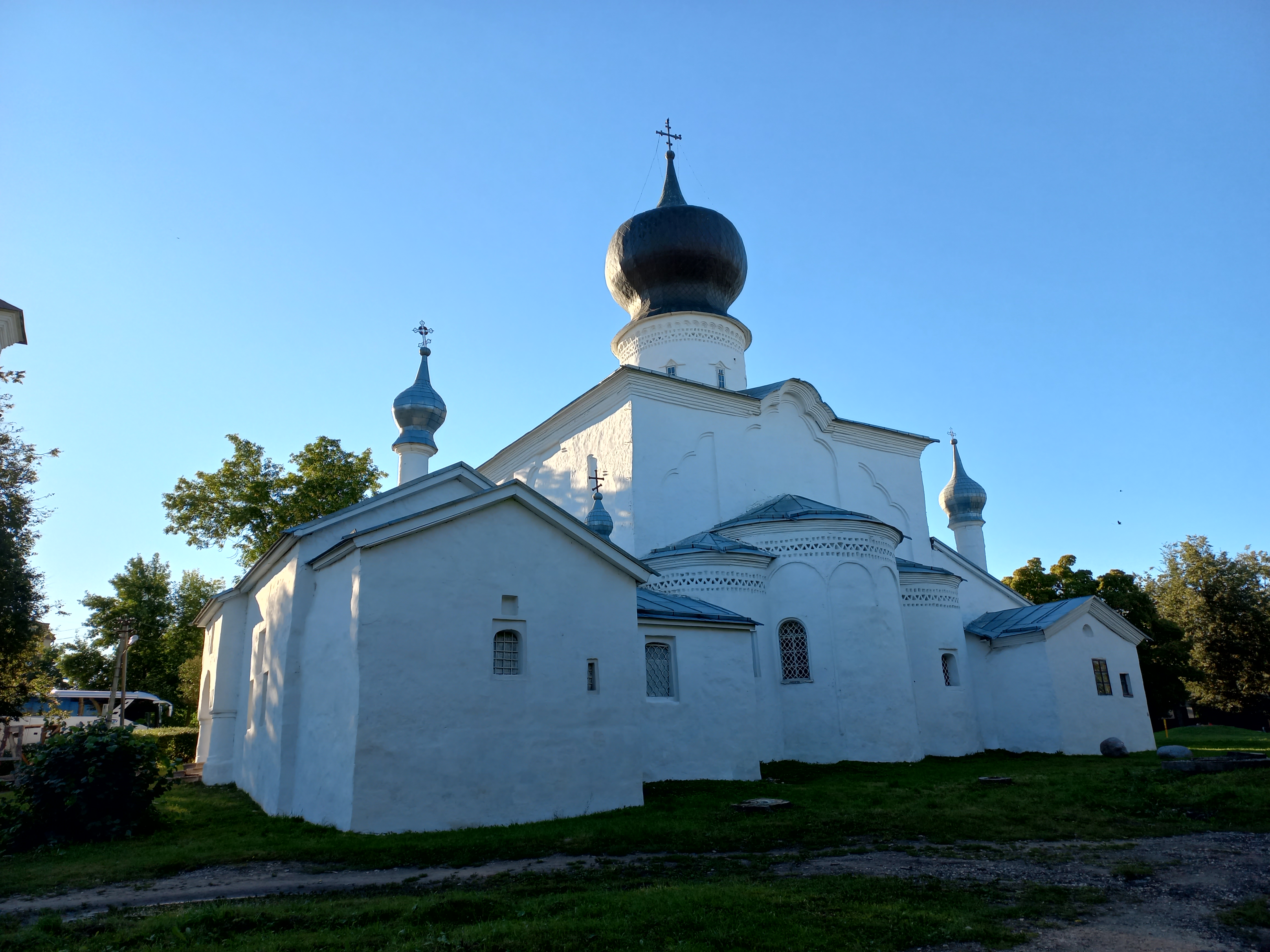 Церковь Успения с Пароменья Псков свод