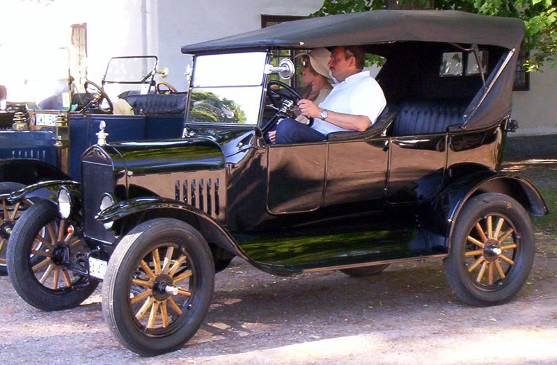 1924 Ford model t touring #3