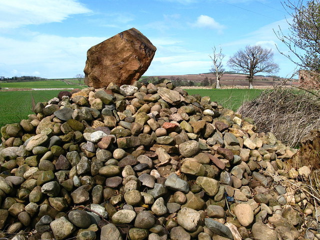 File:Almost art at Knowes, East Lothian - geograph.org.uk - 754127.jpg