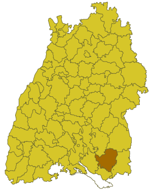 Landkreis Ravensburg vor der Kreisreform