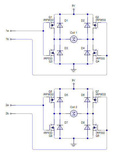 File:Bipolar Stepper Motor H-bridge.png