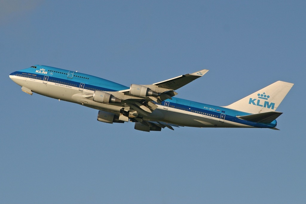 Boeing 747 амстердам