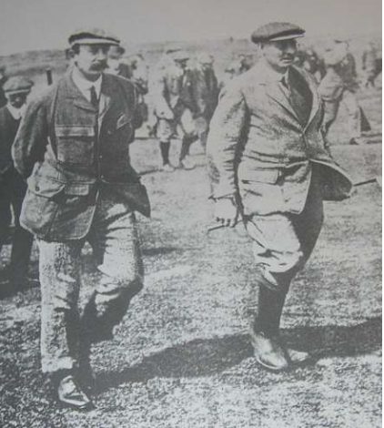 File:English golf professionals Tom Williamson (l) and Harry Vardon (r).PNG