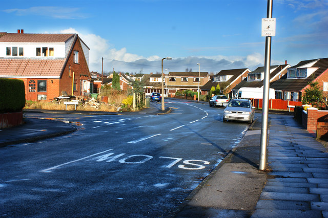 File:Howden Drive after a shower - geograph.org.uk - 1607944.jpg