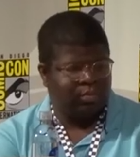 Ian Jones-Quartey at Comic Con 2014.png