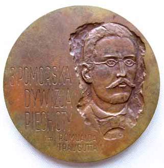 Plik:Medal z bronzu 3 Pomorskiej DP rewers.jpg