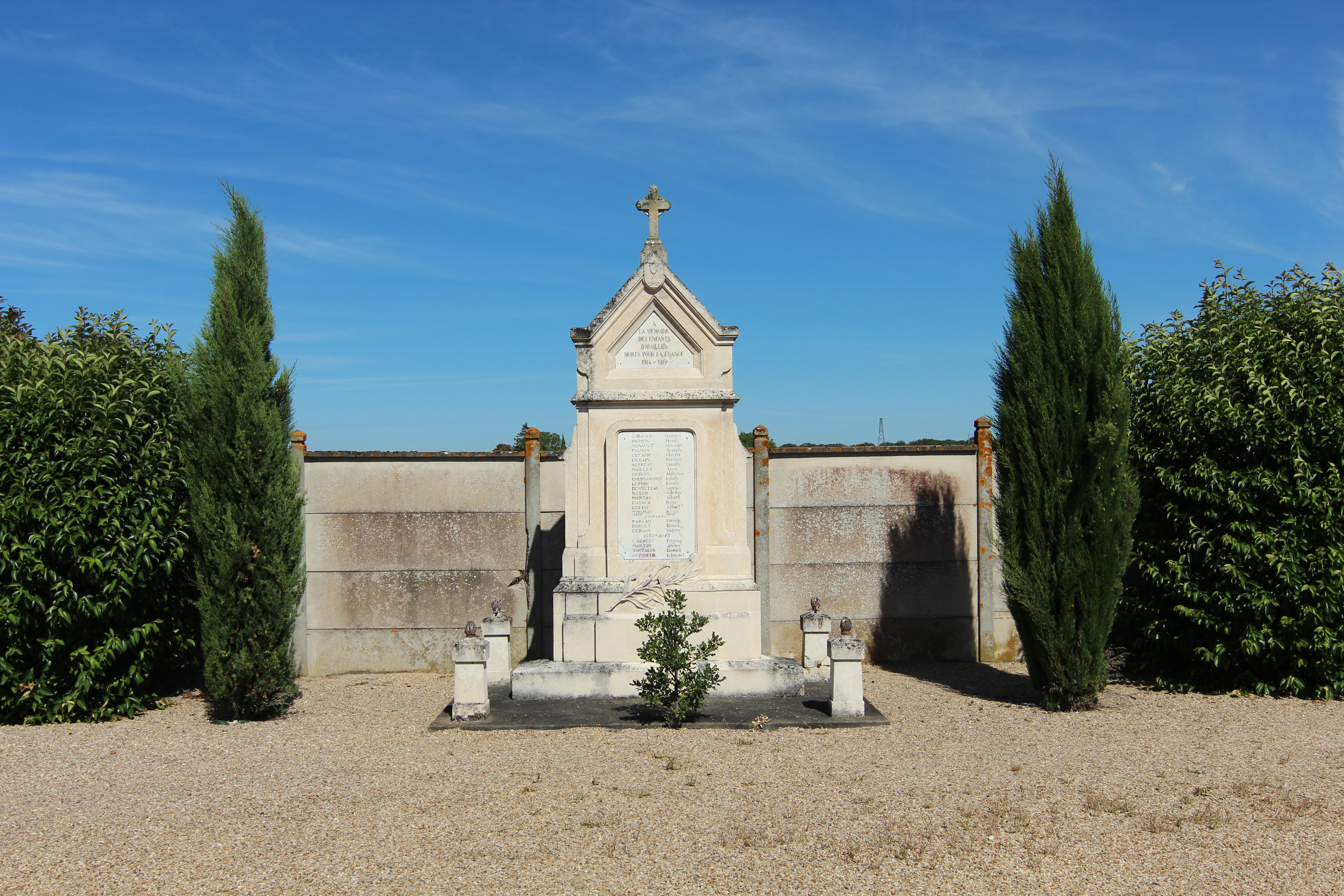 File Monument Aux Morts Dans Le Cimetiere De Availles En Chatellerault Le 17 Juillet 17 1 Jpg Wikimedia Commons