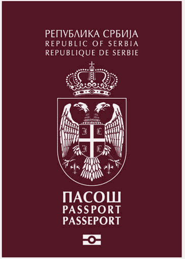 Serbischen pass verloren