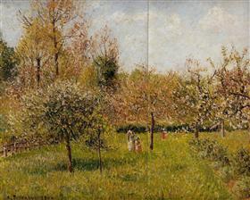 File:Pissarro - spring-at-eragny.jpg