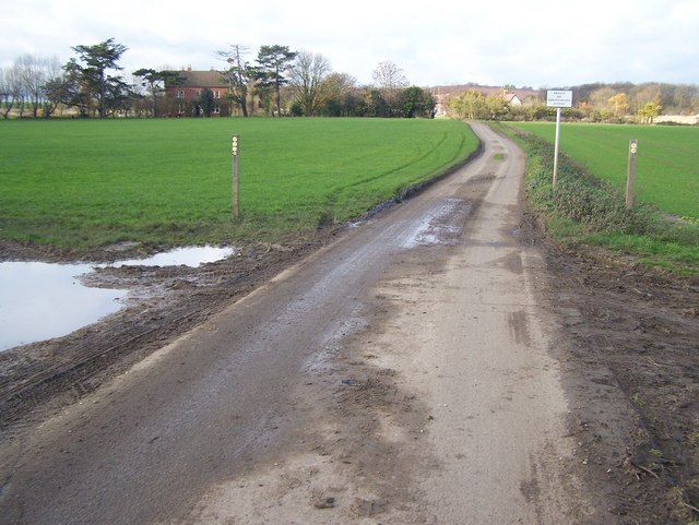 Ranscombe Farm and footpath junction - geograph.org.uk - 1053878