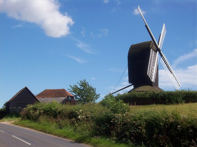 File:Rolvenden Windmill and Granary - geograph.org.uk - 888472.jpg