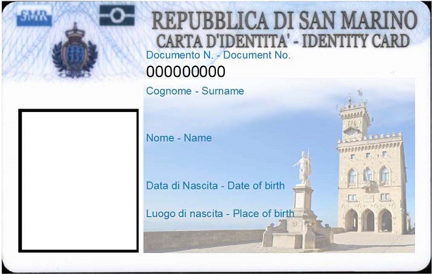 Carta d'identità sammarinese - Wikipedia