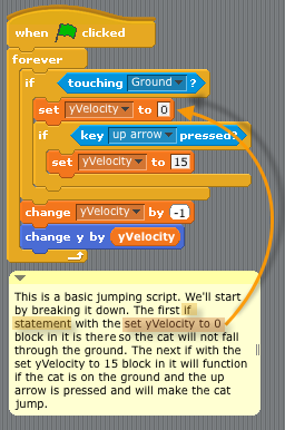 File:Scratch Screenshot, Gravity Script.png