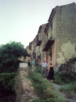 People explore the ghost town. Tocco-caudio2.jpg