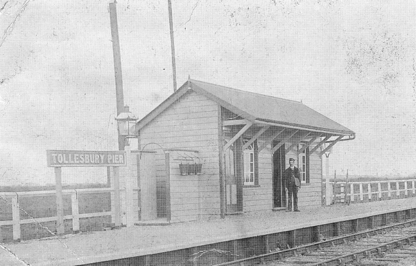 Tollesbury Pier railway station