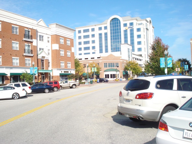 File:Town Center Drive in City Center Oyster Point, October 2012.jpg