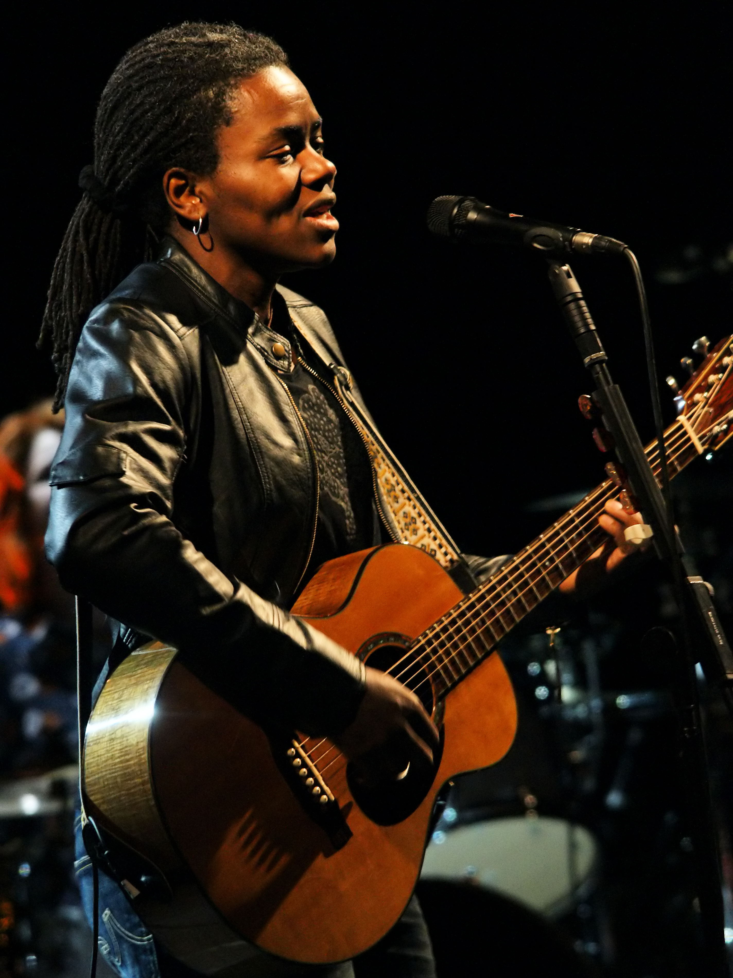 Chapman performing in 2009