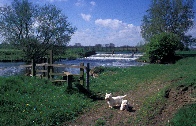 File:Weir on the Nene Way - geograph.org.uk - 116706.jpg