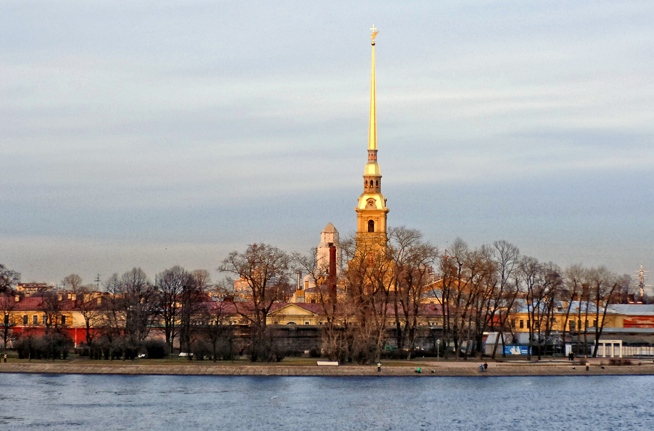 Картина петропавловский собор