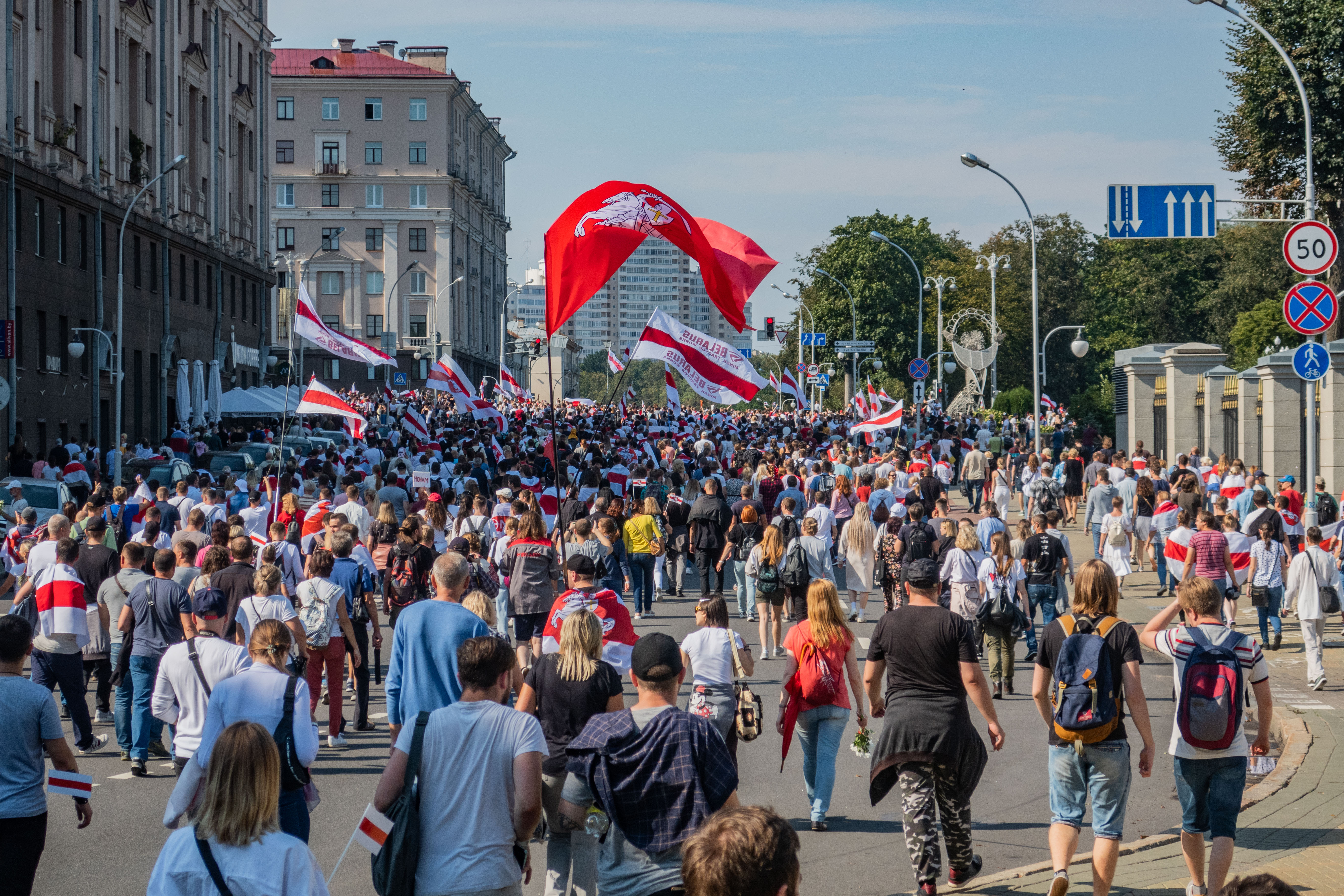 Протесты в Белоруссии