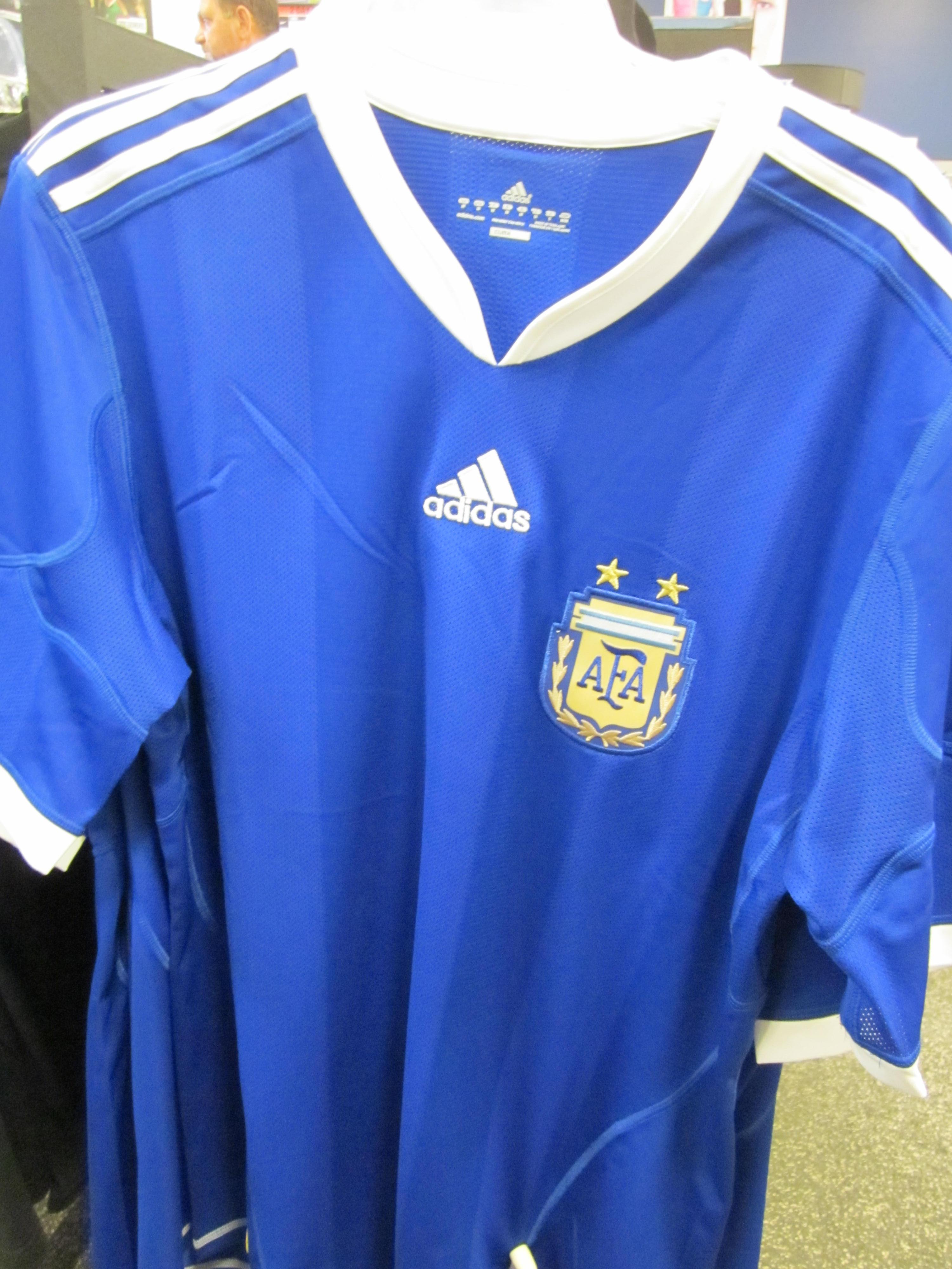 Authentic Adidas Argentina National Football Team Jersey - NWT