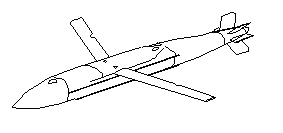 Diagram of AGM-154A weapon