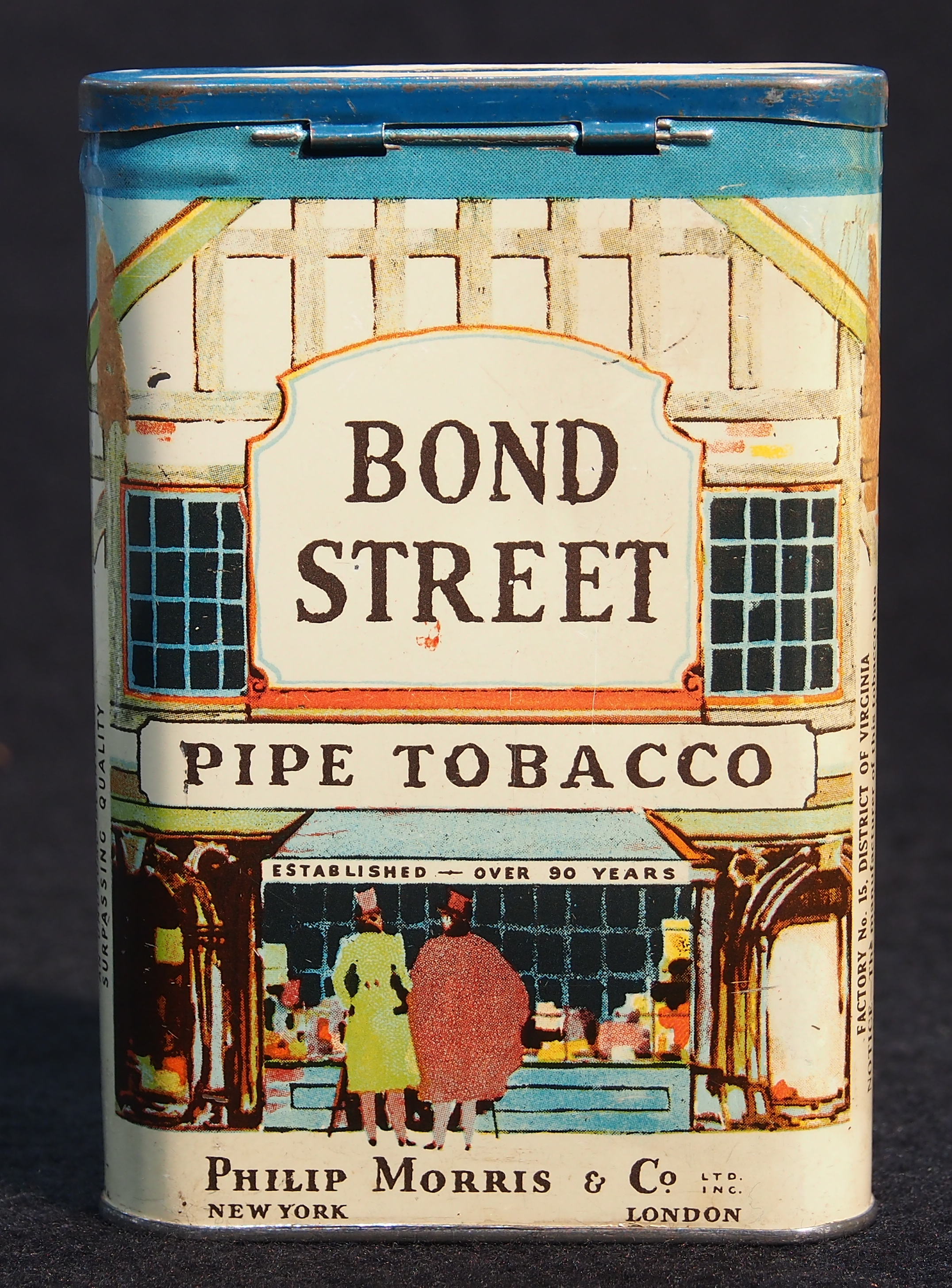 Bond Street Pipe Tobacco tin, pic 6.JPG